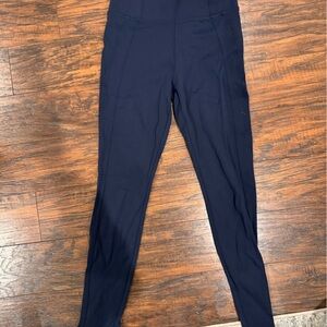 Athleta Navy Performance Leggings
